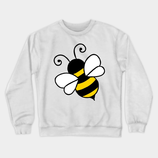 Cute Bee Crewneck Sweatshirt by lolosenese